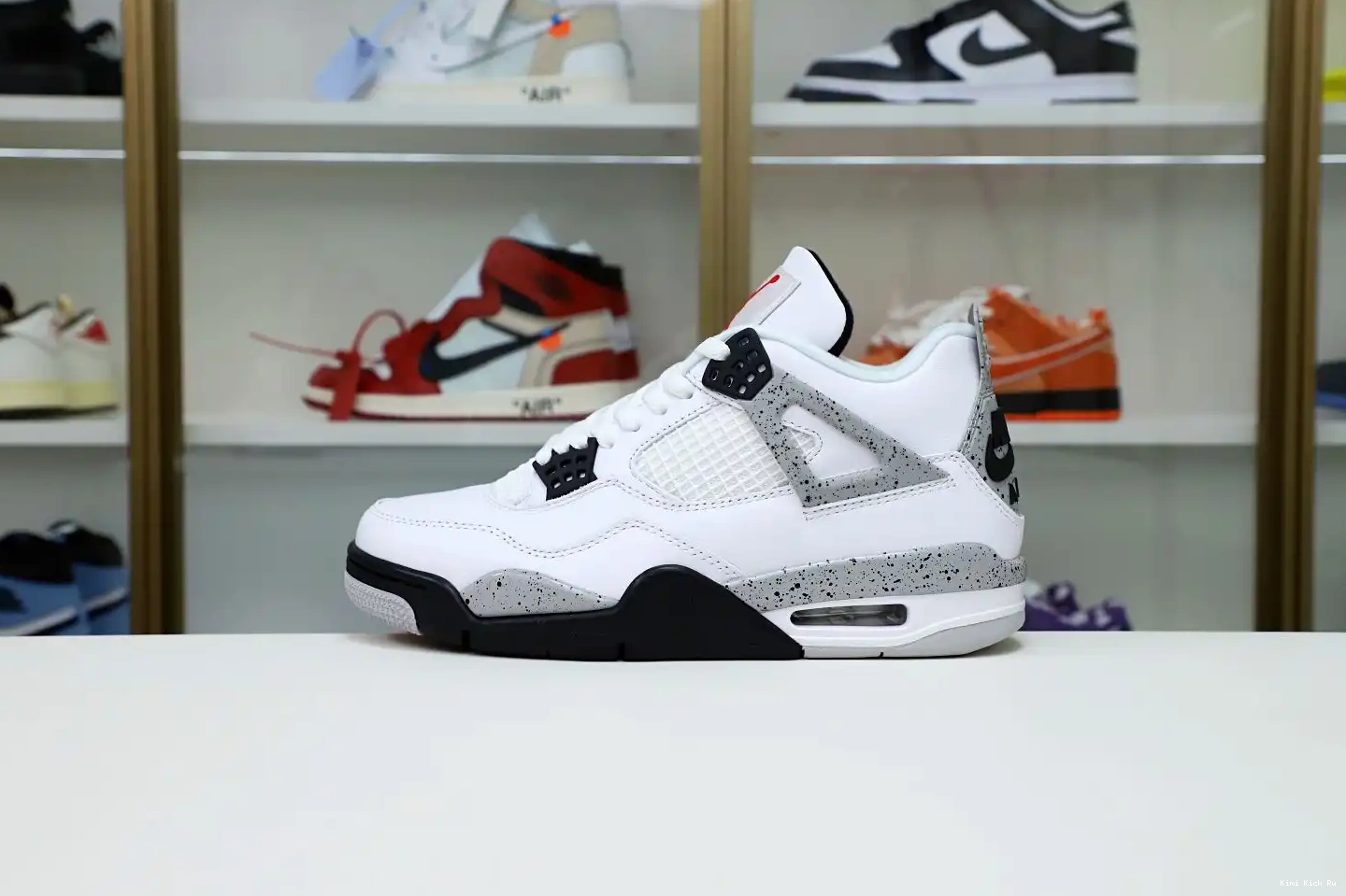 Air 4 Jordan Cement White Retro Kimikick 0817